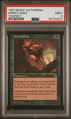 Mirri's Guile - Tempest - MTG - MINT - PSA 9. POP 7. See MTG In Store. • $79.99