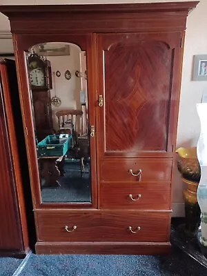 £100 • Buy Antique Victorian  Wardrobe/linen Press