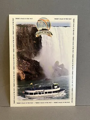 Postcard - Maid Of The Mist Boat Tour - Niagara Falls New York • $6