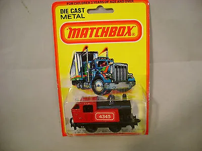 1980 Matchbox Lesney Superfast #43 Steam Locomotive New On Card • $9.99