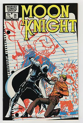 MOON KNIGHT 26 (1983): High Grade - Free/Low SHIPPING - Bill Sienkiewicz • £11.95