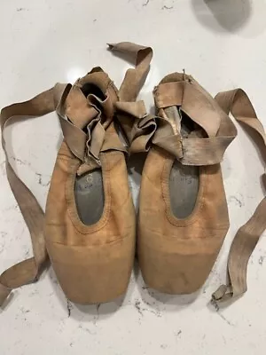 Used Pointe Shoes (toe Shoes) Worn By Professional Ballerina For Crafts/gifts • $21