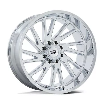 Moto Metal MO811 Combat 24x12 6x135 Chrome Wheel 24  -44mm For Ford Lincoln Rim • $650