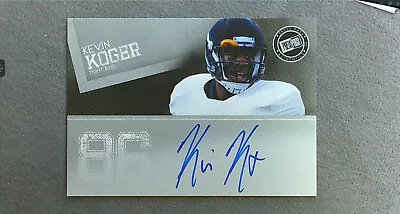 2012 Press Pass Silver Signings Autograph #PPS-KK Kevin Koger Auto • $4.75