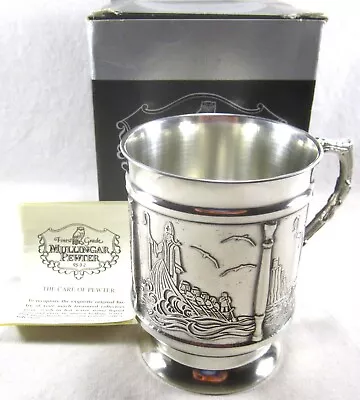 MULLINGAR PEWTER ST. PATRICK TANKARD 12 Oz MUG Unused W/Original Box IRELAND P63 • $59