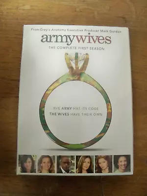 NEW Army Wives: The Complete First Season (DVD 2007) FREE FAST ADVANTAGE S&H • $6.75