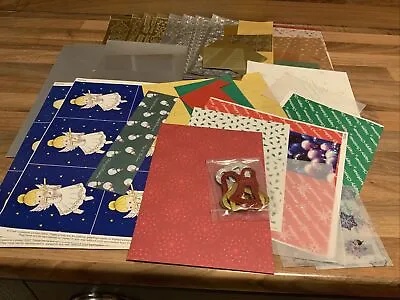 Clearance Of Christmas Card Making Accessories  • £2