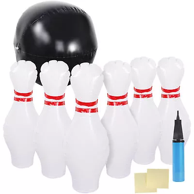 Kids Size Foam Bowling Set Soft Sturdy Bowling Set For Kids Indoor/Outdoor Games • $22.58