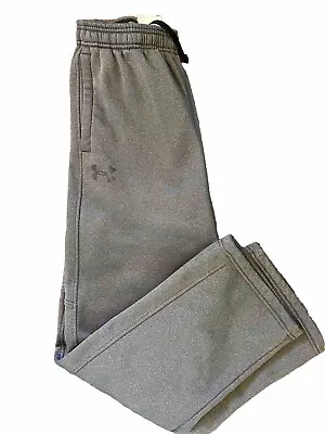 UNDER ARMOUR STORM COLD GEAR LOOSE Men's Gray Sweatpants Sz. M • $15.39