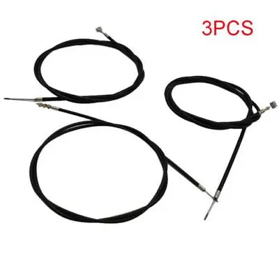 $25.99 • Buy Universal Motorcycle Cable Kit Clutch Cable + Brake Cable + Throttle Cable Set