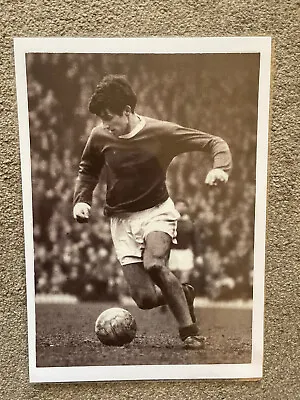 £2.99 • Buy Laminated Ironic Picture The Late Great George Best Man Utd Suitable For Framing
