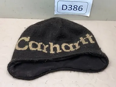 Vintage Carhartt Knit Hat Cap Brown Stocking Cap • $8.46