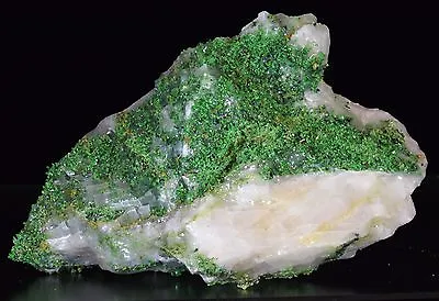 Rare Green GROSSULAR GARNET MILLERITE MAUCHERITE ORFORD NICKEL MINE QUEBEC CA • $645