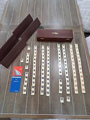 ~Rummikub Tournament Pressman Tile Rummy Game~ Incomplete Set • $11.99