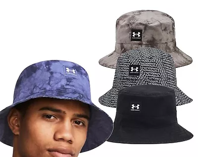 Under Armour Mens UA Branded Bucket Hat Cap - 1376704 - New • $25.22