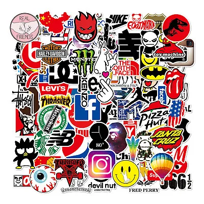 100pcs Skateboard Stickers Bomb Vinyl Laptop Waterbottle Luggage Decals Dope • $6.99