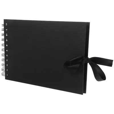 Photo Album Scrapbook Baby Scrapbook Album Scrapbook Black Pages • £12.85