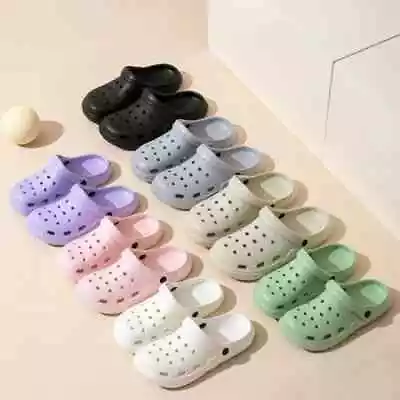 Women's Hollow Out Design Clogs Garden Shoes Breathable Comfortable Shoes *NEW* • $10.99