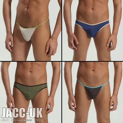 NEW 5 X S 28  Mens Mix G String Backless Jock Thong Posing Underwear Pouch 963 • £4.99