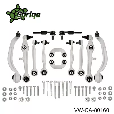 Control Arms Ball Joints Tie Rods 13 Piece Suspension Kit For Audi A4 A6 Passat • $136.15