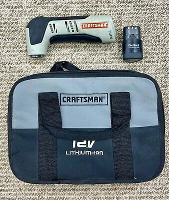 Craftsman Nextec Multi-Tool 320.61199 Li-Ion 12V  W/ Bag & Parts Battery • $27.99