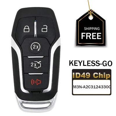 For Ford Explorer 2016 2017 Smart Prox Remote Key Fob - M3N-A2C31243300 • $26.57