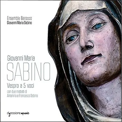 Sabino / Ensemble Barocco / Valerio - Giovanni Maria Sabino: Vespro A 5 New Cd • $44.99