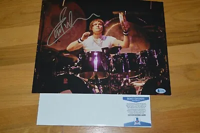 Emerson Lake & Palmer ~ Carl Palmer Autographed 11x14 Photo With Beckett COA • $149.94