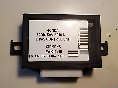2003-2008 Honda Pilot Left Power Window Control Module 72256-S9V-A010-M1 OEM • $41.99