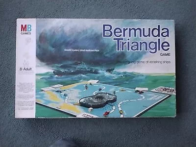 Bermuda Triangle - The Intriguing Game Of Vanishing Ships By MB 1976 Vintage • £0.99