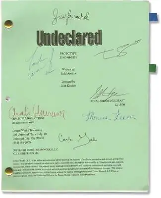 Judd Apatow UNDECLARED PROTOTYPE Original Script Of The Pilot Signed #152218 • £301.18