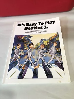 Vintage 1990 It’s Easy To Play Beatles 2. Music Songbook • $7.49