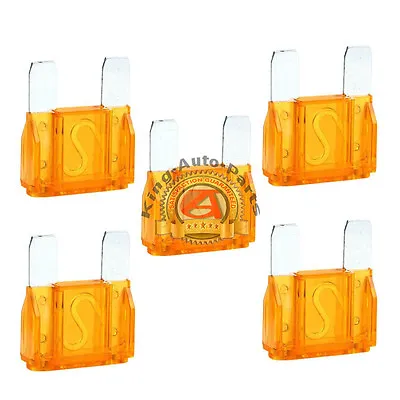 5 Pack Of 40 Amp 40A Large Blade Style Audio Maxi Fuse For Car RV Boat Auto • $6.99