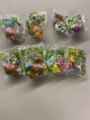 Mcdonalds Happy Meal Toys Moshi Monsters 2012 New Full Set Of 8 • $24.99