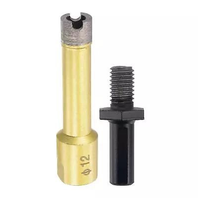 12mm Sintered Diamond Core Drill Bit With M10 Arbor Adapter For Masonry Stone • $11.20