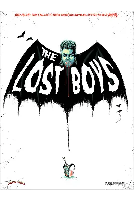 Lost Boys By Josh Beamish Ltd Edition X/100 Poster Print Mondo MINT Movie Art • $95