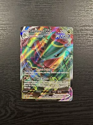 Pokémon TCG Rayquaza VMAX Crown Zenith 102/159 Holo Ultra Rare • $3.35