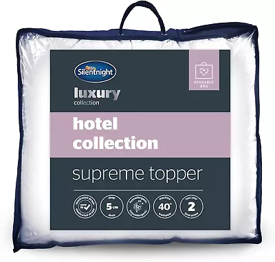 Silentnight Luxury Hotel Collection Mattress Topper Super King 200x180cm • £23.99
