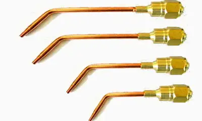 Brazing Welding Torch Tips 1 2 3 & 4 Fits Victor 100 Series Oxygen/Acetylene • $46.95