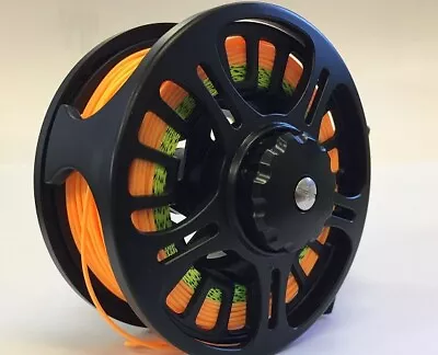 $79.95 • Buy Fly Fishing Reel 5,6,7 Fully Loaded- Backing,Fly Line,Leader, From Aussie Guide 