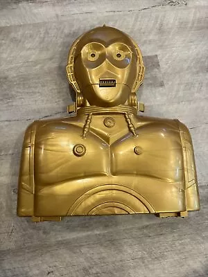 Vintage Star Wars Figure Case C-3PO C3po Working Sound Light With Battery Kenner • $59.99