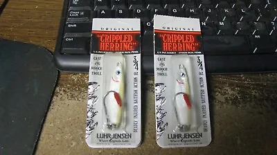 Luhr-Jensen  Crippled Herring  2 Ct  Nip 3/4 Oz Free Shipping • $17.50