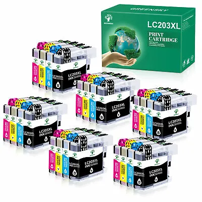LC203XL Ink Combo For Brother MFC-J460dw MFC-J480dw MFC-J485dw MFC-J885dw Lot • $7.95