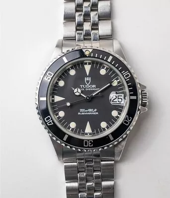 1992 Tudor Submariner Date Midsize 75090 36mm Steel Dive Watch Serviced By Tudor • $4500