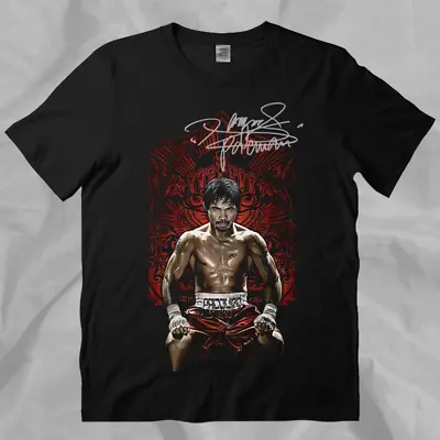 Manny Pacquiao Legend Retro 2009 Rare Black T-Shirt • $25.99