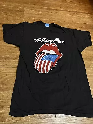 Vintage Rolling Stones: 1981 North American Tour Shirt Size XL. Authentic RARE • $50