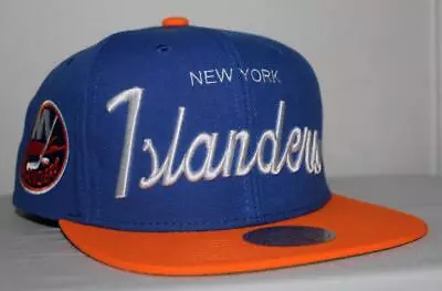 Mitchell & Ness NEW YORK ISLANDERS Snapback Hat Cap NHL Vintage Class *6D • $21.65