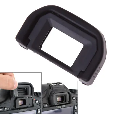 Rubber Viewfinder Cover DSLR Camera Eyecup Eyepiece For Canon EF 600D 550D 650D • £3.25