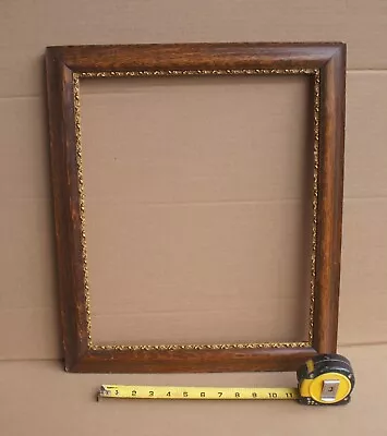 Victorian/edwardian Oak And Composition Picture Frame C. 1900 • $55