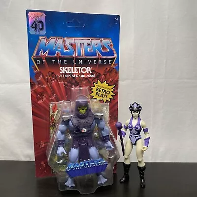 200X EVIL-LYN & SKELETOR AS PICTURED Masters Of The Universe Origins LOT Mattel • $21.99